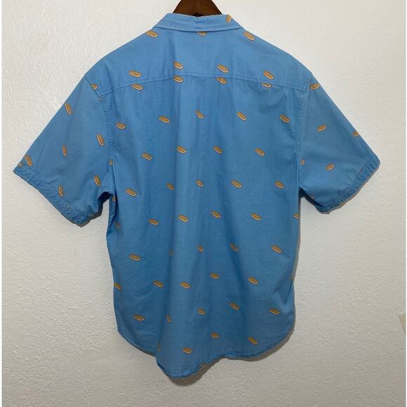 Public Art Ice Cream Sandwich Button Down Men Shirt Size XXL Stretch Art To Wear - Picture 5 of 10